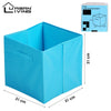 Non Woven Fabric Baskets Storage Box Cube Toy Magazine Bookcase Shelf 31x31x31cm