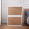 Modern White Bedside Table Cabinet 4 Chest of Drawers Storage Nightstand Bedroom