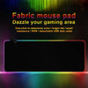 Large RGB Colorful LED Lighting Gaming Mouse Pad Mat 800*300mm for PC Laptop UK