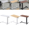 C-shape Mobile Laptop Desk Bed Sofa Side Desk Lifting Table Standing Workstation