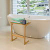 Overbed Table Side Sofa Table Small Laptop PC Computer Desk Bamboo Portable
