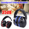 Folding Ear Defenders SNR 35dB Protectors Hearing Safety Adult For Shooting UK
