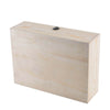 Selection of Wooden Plain A4 Size Storage Boxes / Documents Magazine Case Holder