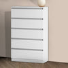 White Modern Bedside Table Cabinet Chest of Drawers 2 3 4 5 6 Drawer Bedroom