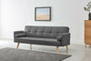Modern Sofa bed Brand New Fabric 3 Seater Padded Sofabed Suite With 2 Cushions