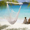 Hammock Chair Swing Hanging Rope Air/Sky Chair Outdoor Indoor Bar Garden Seat UK