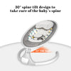 Bluetooth Electric Baby Swing Infant Cradle Bouncer Rocker Chair Music Remote UK