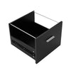 Wood 3 Drawers File Cabinet Mobile Lateral Filing Cabinet Printer Stand Table