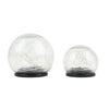 Solar Lights Outdoor Cracked Glass Ball LED Garden Light for Path Patio Yard