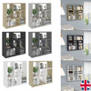 Stylish Display Shelf Space Saving Floating Wall Shelves Bookshelf Storage Unit