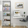 6 Tier Silver Metal Storage Rack/Shelving Wire Shelf Kitchen/Office Unit Stand