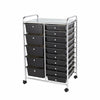 Storage Trolley On Wheels. 4 10 15 Drawers Home Office Salon Paper Organiser