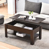 Wooden coffee table with storage lift top up drawer Desk Living Room Tea table