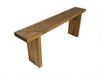 Solid Wood Interior Bench | 8X2 | Rustic Slow Grown Swedish Pine