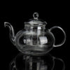 Stove Microwave Safe Anti-Explosion Glass Teapot 800/1000ml with Glass Filter