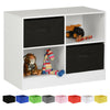 White Kids Bedroom Storage Organizer Unit With Drawers Childrens Childs