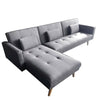 X-Large Luxury Modern 3/4 Seater Recliner Fabric Sofabed Sofa bed Settee