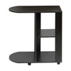 Modern 2 Tier Side End Tables Coffee Tray Sofa Bed Side Console Stand Home