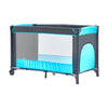 Portable Baby Travel Cot Crib Bassinet Bed Playpen Infants with Mattress Folding