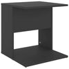 Side Table Coffee Chipboard Living Room Easy Assemble Square Clean Compartments
