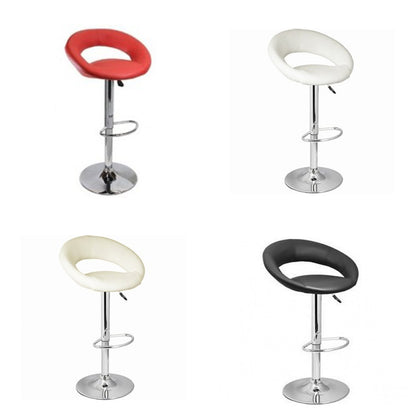 APOLLO FAUX LEATHER KITCHEN BREAKFAST BAR STOOL PUB BARSTOOLS SWIVEL PU T307