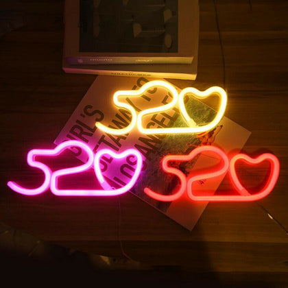 LED Neon Sign Lights Wall Lights Art Decor Lamp for Bar Kids Bedroom Home Party