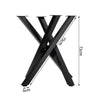 Industrial Table Legs 4pcs Cross Steel Furniture Feet Dining Coffee Table Legs