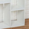 Shelving Book Shelf Unit 5 Cube Storage Bookcase Display Cabinet Wood Furniture