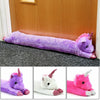 Unicorn Design Plush Draught Excluder Guard Draft Insulator Wind Air Stopper