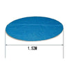 NEW Blue Solar Thermal Blanket Tub & Spa Pool Bubble Cover 5FT Round