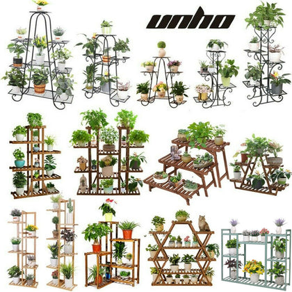 Professsional Garden Plant Stand Supplier Multi Style Flower Rack Shelf Holder