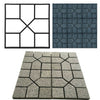 Reuse Garden Paving Pavement Mold Patio Driveway Concrete Stone Tile Mould