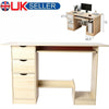 Computer Desk Table Workstation Shelf Drawer Laptop File Cabinet Home Office DIY