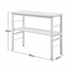 2 Tier Microwave Oven Stand Modern Kitchen Storage Organizer Shelf Side Table