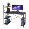 140cm Computer Desk w/ Hutch PC Laptop for Workstation Home Office Writing Table