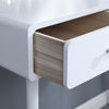 Scandinavian 3 Drawer Dressing Table Set Vanity Makeup Desk Stool Mirror Bedroom