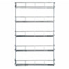 5 TIER SPICE HERB JAR RACK HOLDER FOR KITCHEN DOOR CUPBOARD & WALL STORAGE UNIT