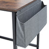 Computer Desk Modern PC Laptop Table Home Office Study Workstation w/ Shelves