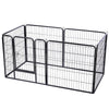 6 Panel Puppy Pen Pet Dog Playpen Rabbit Fence Enclosure Run Cage Indoor Outdoor