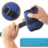 1-6KG Ankle Weights Adjustable Leg Wrist Strap Running Training Fitness Gym UK