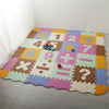 EVA Foam Puzzle Play Mat w Borders Kids Multi-Color Safe Baby Padded Floor Tiles