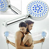 Universal Shower Head 5 Mode Function Chrome Anti-limescale Handset / Hose pipe