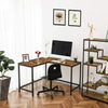 HOOBRO Corner Desk Office Computer Desk Writing table 110x120cm Workstation
