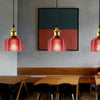 Vintage Industrial Retro Loft Style Glass Ceiling Wall Lamp Shade Pendant Light