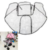 Universal Baby Pushchair Stroller Raincover Clear Rain Cover Pram Buggy w Window