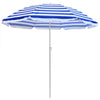 Garden Beach Patio Umbrella Parasol Sun Shade UV Protection Tilting 1.6m 1.8m