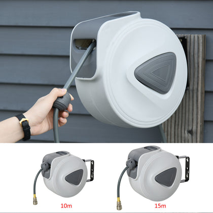 Retractable Air Hose Reel Wall Mounted Workshop Compressor Tool 1/4
