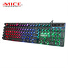 LED RGB Backlight Mechanical Keyboard USB Wired Gaming For PC Computer Laptop UK