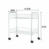 2-5 Tier Metal Vegetable Fruit Rack Stand Storage Holder Kitchen Corner Shelf