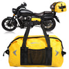 65L Waterproof Mesh Cloth Motorcycle Rear Seat Bag Large Capacity Cycling Access